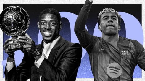 The Guardian 2025 yilning eng yaxshi futbolchisi nomini e’lon qildi. Top-10'likdan «Barsa» va «PSJ»ning 3 nafardan futbolchisi bor