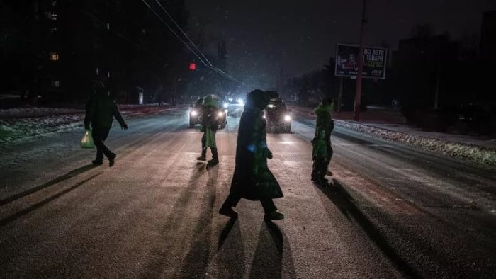 Киевда свет ўчди 