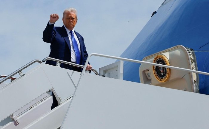 Трампнинг сафари якунланди: эндиликда Путин билан мулоқот режада