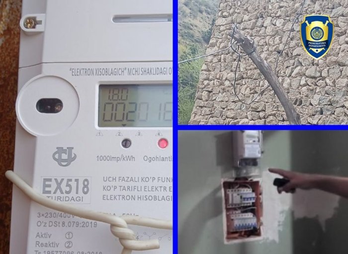 Elektr tarmoqlariga o‘zboshimchalik bilan ulanganlik holatlari fosh etildi