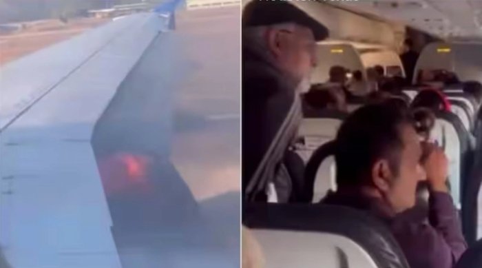 Хюстон аэропортидаги самолётда яна муаммо чиқди