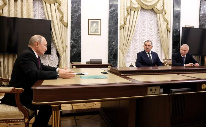 Путин “Вагнер” командири билан учрашув ўтказди