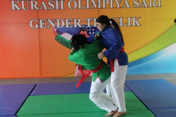 Yurtimizda qariyb 11 ming nafar ayollar kurash sporti bilan shug‘ullanmoqda