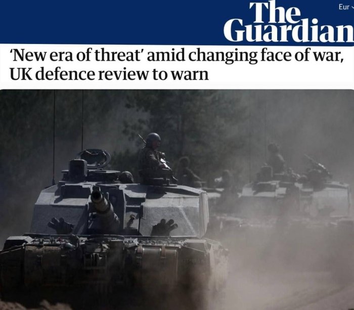 Starmer Rossiyani Buyuk Britaniyaning "bevosita va jiddiy tahdidi" sifatida e’lon qilishni rejalashtirmoqda - The Guardian