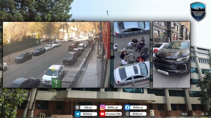 Toshkentda Tracker haydovchisi sobiq turmush o‘rtog‘i va uning tanishlarini qasddan urib yubordi