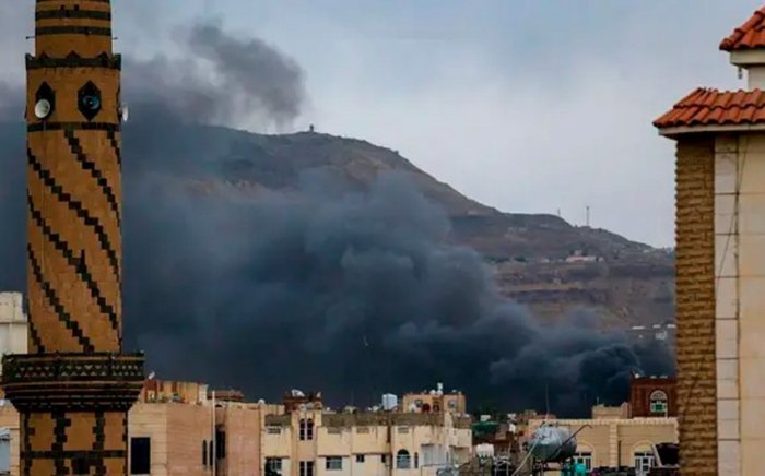 Isroil qiruvchi samolyotlari Sana aeroportini bombardimon qildi