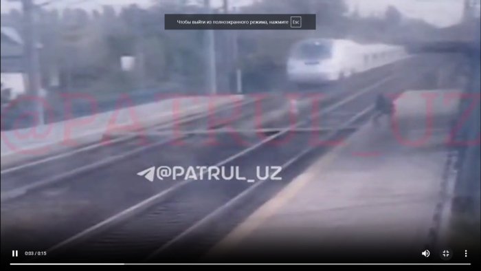 Toshkent viloyatida ayol o‘zini poyezd ostiga tashladimi?
