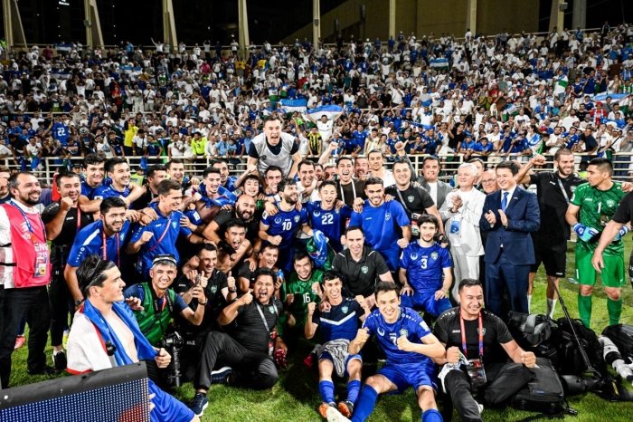 JChga yo‘l olgan O‘zbekiston milliy terma jamoasi futbolchilarini taqdirlash marosimi o‘tkaziladi
