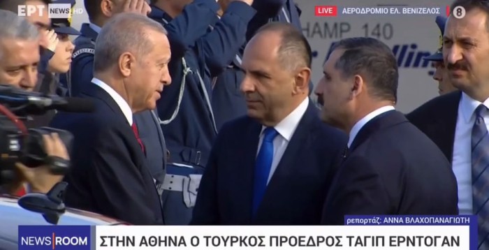Эрдўған Грецияга борди