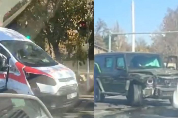 Toshkentda «Gelik» va Tez yordam mashinasi to‘qnashdi Toshkentda «Gelik» va Tez yordam mashinasi to‘qnashdi