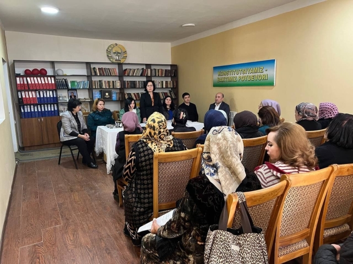 Sudyalar tomonidan sayyor uchrashuv o‘tkazildi