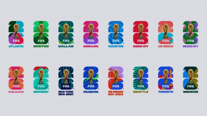FIFA 2026 yilgi jahon chempionati uchun shahar logotiplarini taqdim etdi