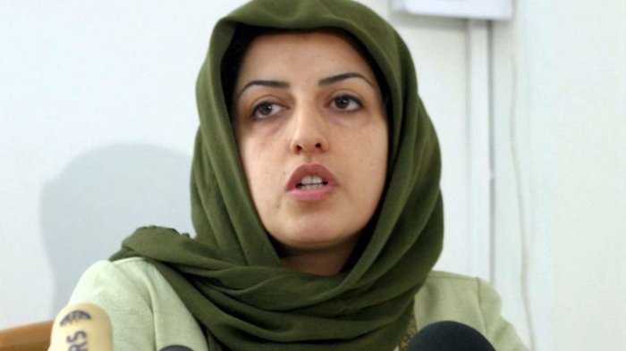 Eronda Nobel mukofoti sovrindori Nargiz Muhammadiy yetti yarim yillik qamoq jazosiga hukm qilindi