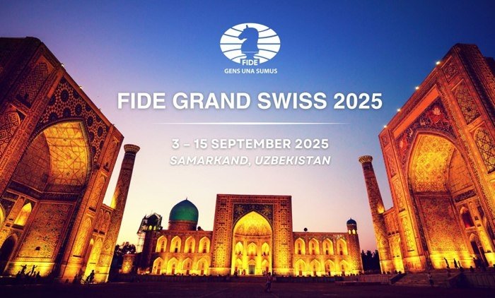 FIDE: 2025 yildagi 2 ta nufuzli musobaqa Samarqandda o‘tkaziladi