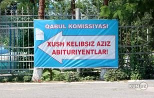 Абитуриентлар энг кўп ҳужжатни қаерда ва қайси олий ўқув юрти учун қайддан ўтказмоқда?