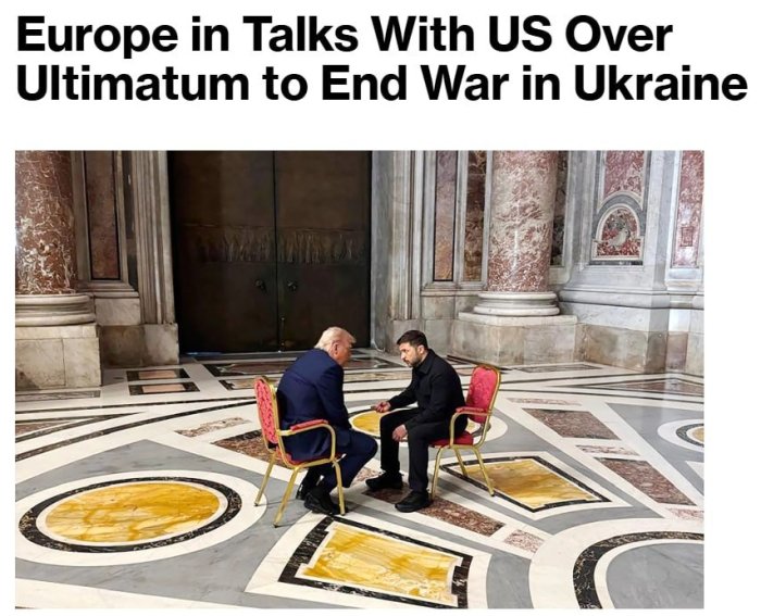 AQSh va YEI Putinga Ukrainada 30 kunlik o‘t ochishni to‘xtatish bo‘yicha ultimatumni muhokama qilmoqda - Bloomberg