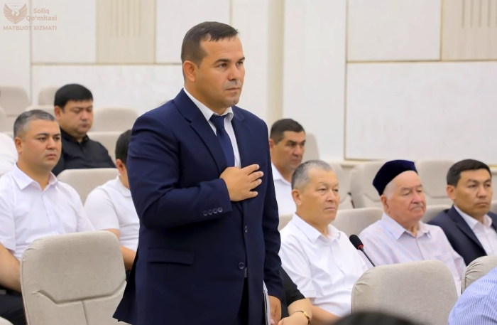 Xorazm viloyati soliq boshqarmasiga yangi boshliq tayinlandi