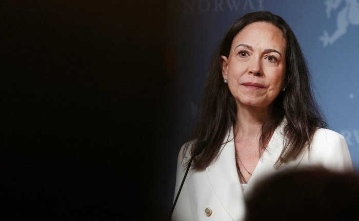 Мария Корина Мачадо Нобел мукофотини Трампга топширди