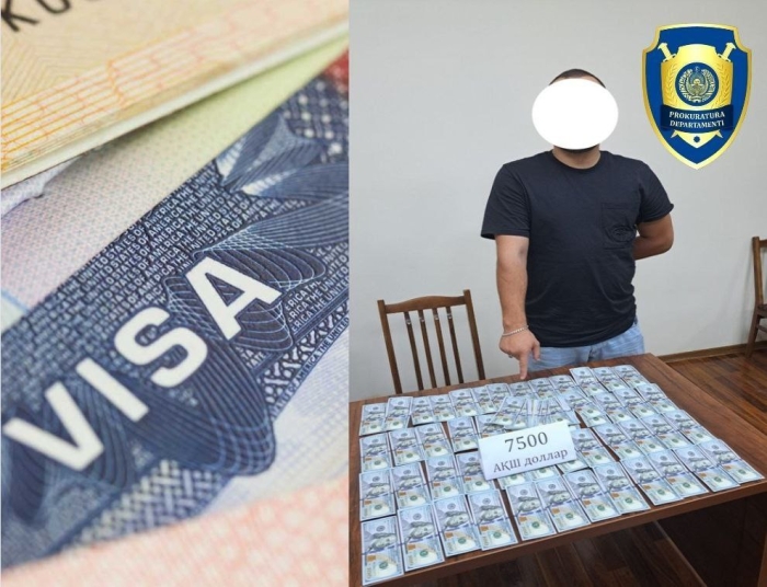 16 000 долларга Туркия ва Мексика давлатлари орқали Америка Қўшма Штатларига юборишни ваъда қилган фирибгар ушланди