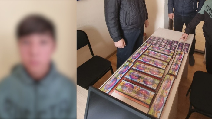 Қашқадарёда фуқаро туман “Озиқ-овқат” деҳқон бозорида кўп миқдорда пиротехника воситаларини олиб юрганлиги аниқланди