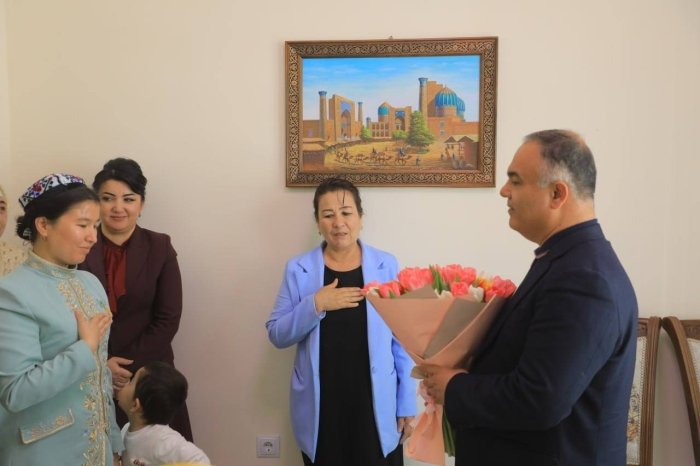 Samarqandda Zulfiya mukofoti sovrindori Latofat Amirovaga uy topshirildi