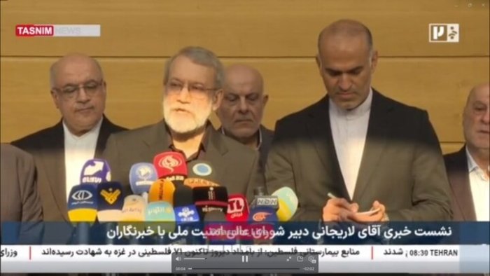 Эрон ҳар қандай шароитда Ливан ёнида бўлишини билдирди