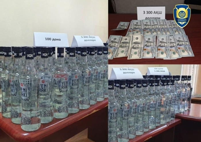 Alkogol mahsulotlarini noqonuniy muomalaga kiritgan shaxslar ushlandi