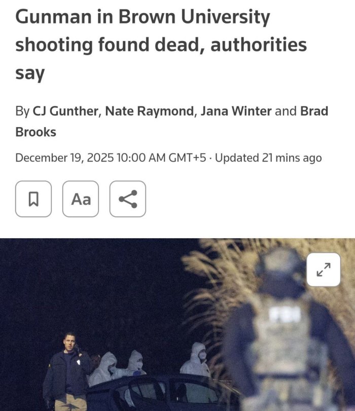 AQShda otishma uyushtirib, o‘zbekistonlik talabani o‘ldirishda gumonlangan shaxs o‘lik holda topildi