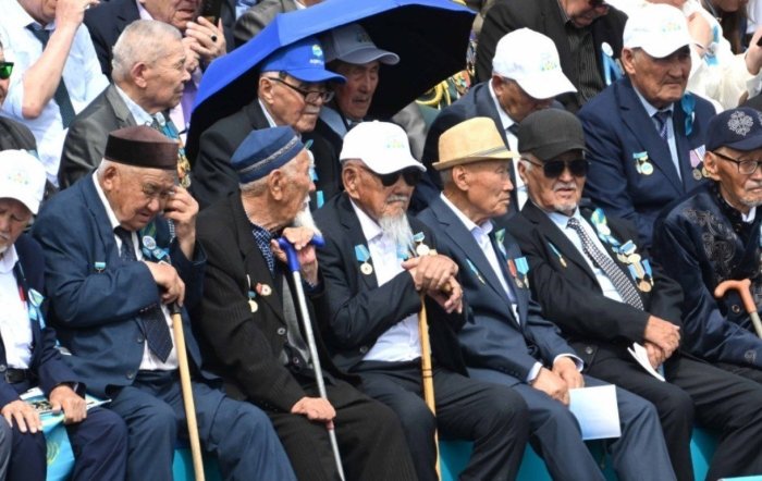 Ostonada Ikkinchi jahon urushida qozonilgan G‘alabaning 80 yilligiga bag‘ishlangan harbiy parad bo‘lib o‘tdi