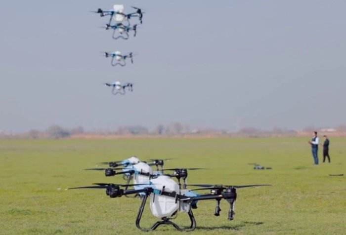 O‘zbekistonga Xitoydan 100 ta zamonaviy agrodron olib kelindi