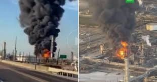 Texas shtatidagi neftni qayta ishlash zavodida portlash sodir bo‘ldi
