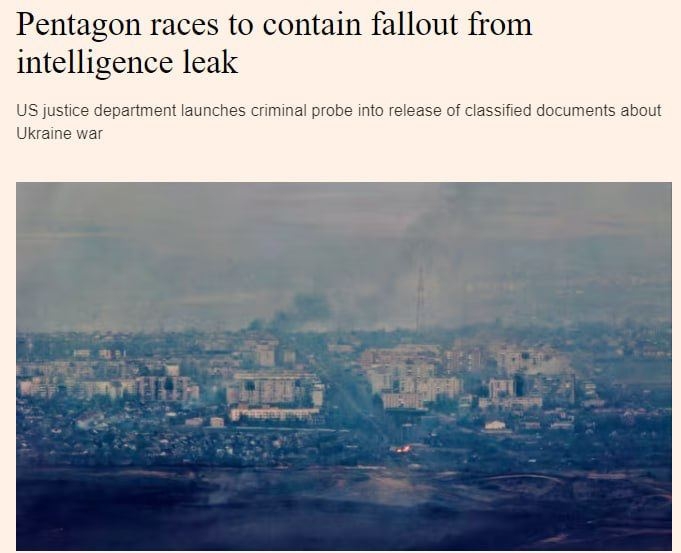 АҚШ Адлия вазирлиги Украинадаги можарога оид ўнлаб махфий ҳужжатлари ошкор этилиши юзасидан иш очди