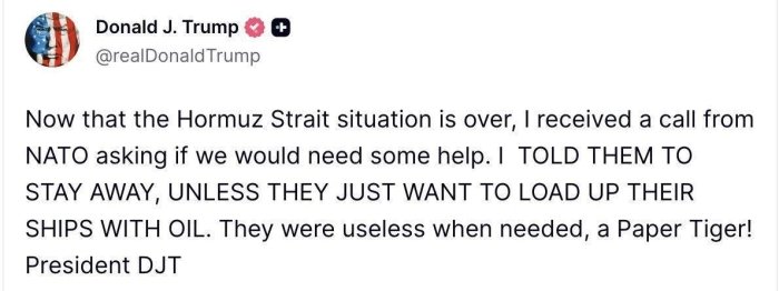 Трамп НАТОни яна кескин танқид қилди