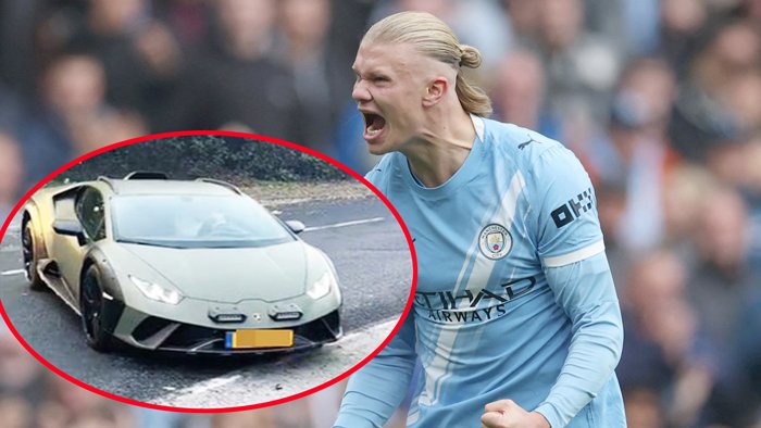 Erling Xoland 250 ming funtga Lamborghini xarid qildi