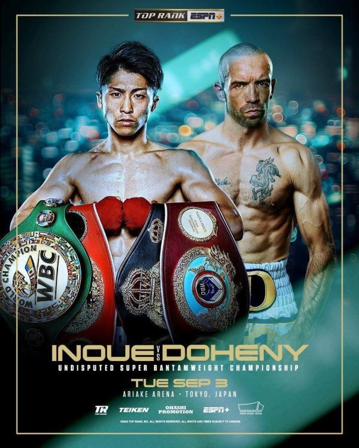 Rasman! Naoya Inouening navbatdagi raqibi va jang sanasi e’lon qilindi