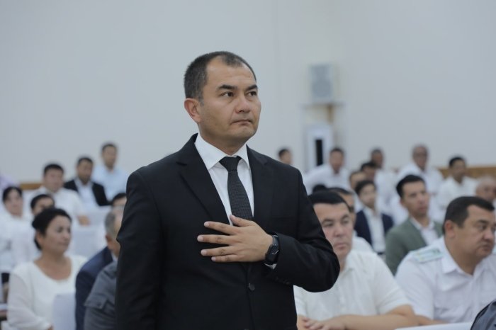 Sharof Rashidov tumaniga yangi hokim tayinlandi
