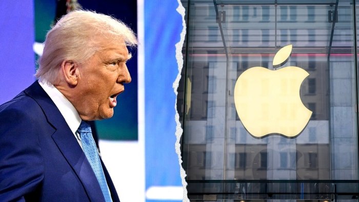 Трамп Аpple'га 25 фоизлик божлар жорий этилиши билан таҳдид қилди