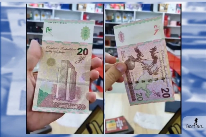 Markaziy bank "20 ming so‘mlik" yubiley banknot bo‘yicha rasmiy munosabat bildirdi