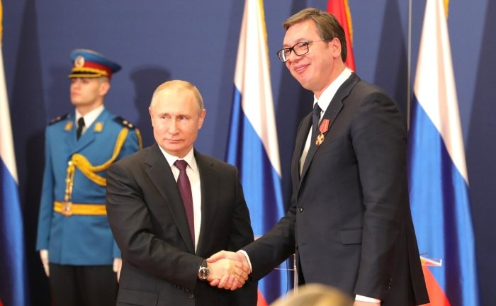  Сербия президенти Александр Вучич Москвага келди 