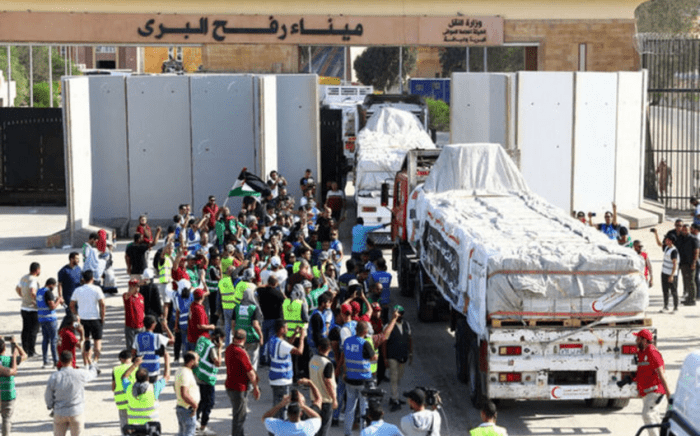 Pokiston Falastinga 200 tonnaga yaqin gumanitar yordam yuboradi