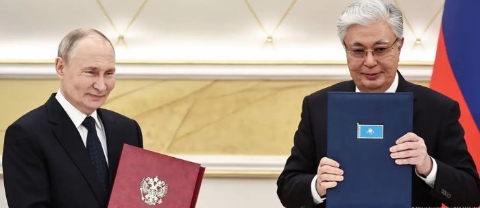 Putin va Tokayev nima haqida kelishib oldilar?