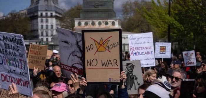 AQShda Tramp ma’muriyatiga qarshi norozilik namoyishlariga sakkiz million kishi chiqdi