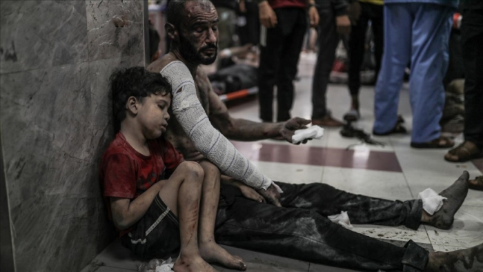 Isroil Indoneziya kasalxonasi atrofidagi ko‘p qavatli uylarning tomlariga snayperlar joylashtirib kasalxona darvozasi oldida har qanday harakatga nisbatan o‘q uzgan