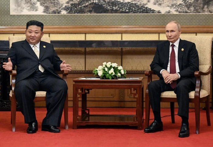 Хитойда Путин ва Ким Чен Иннинг тансоқчилари муштлашдими?