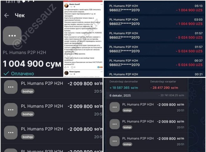 МБ Humans иловаси билан боғлиқ ҳолат юзасидан маълумот берди