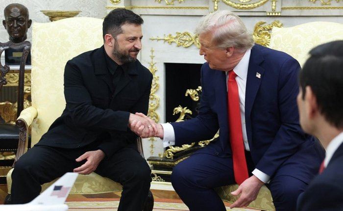 Zelenskiy: "Biz AQSh qo‘shinlarini Ukrainaga joylashtirish imkoniyatini muhokama qilmoqdamiz"