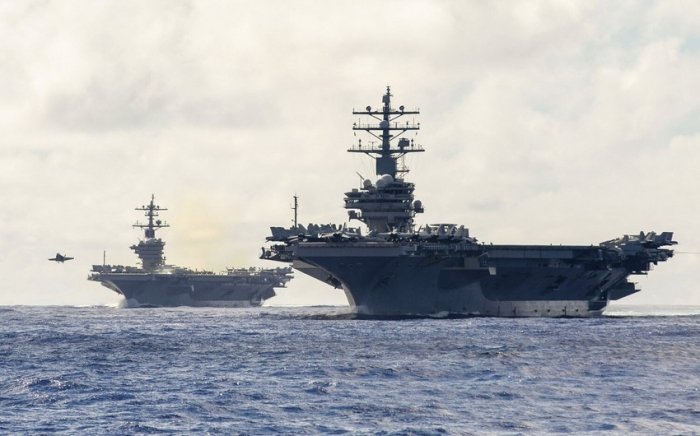 Ҳусийлар Американинг Carl Vinson авиаташувчисига зарба берганини маълум қилди
