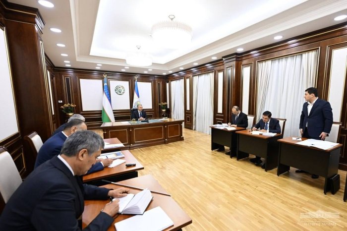 Mirziyoyev metallurgiya korxonalarini rivojlantirish chora-tadbirlari bo‘yicha taqdimot bilan tanishdi