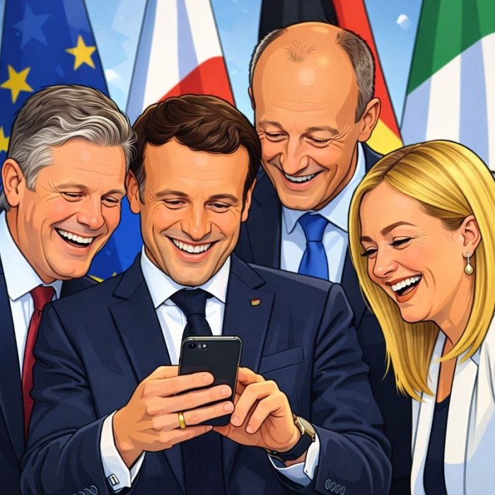 Европа етакчилари "Вашингтон гуруҳи" номли чатда Трампнинг сиёсати устидан кулишмоқда