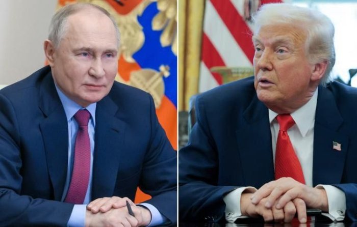 Putin va Tramp deyarli bir soat suhbatlashdi